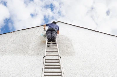 Peinture extérieure à Pégairolles-de-l'Escalette — façades et ravalement